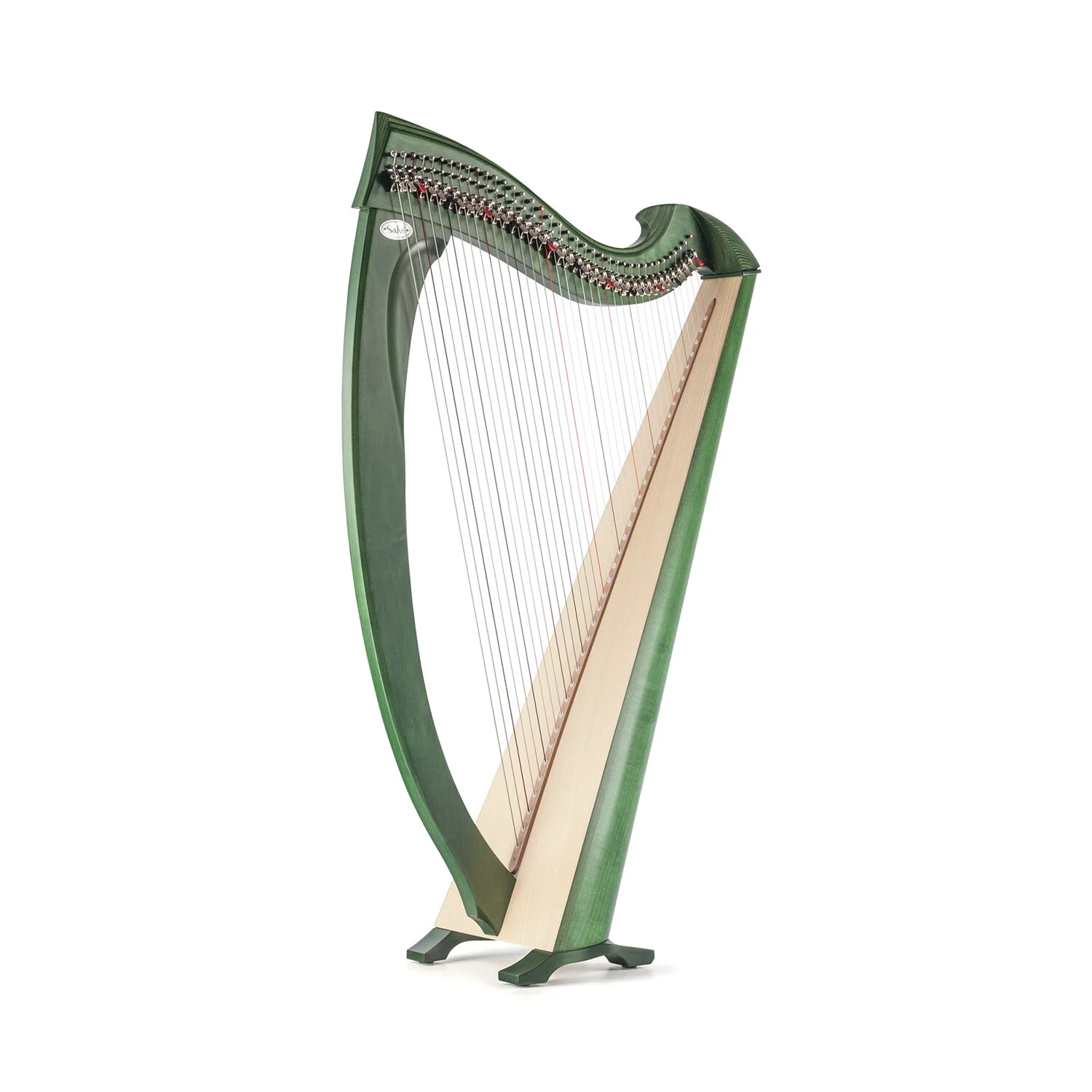 UNA Professional Lever Harp By Salvi Harps - 38 strings portable and lightweight harp — Vermont Violins